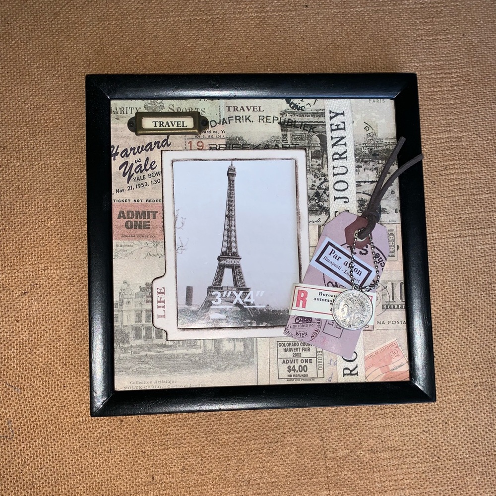 Travel Lovers Picture Frame for 3x4 photo